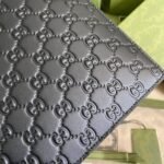 Gucci GG Embossed Pouch Black GG Embossed - Image 2