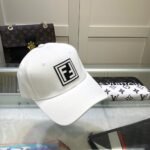 Fendi Baseball Cap White Fendi Cap - Image 3