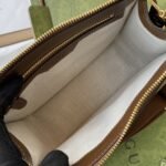 Gucci Messenger Bag With Interlocking G Beige/Ebony GG Supreme Canvas - Image 10