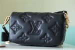Louis Vuitton Wallet On Strap Bubblegram Monogram Black M81398 - Image 3