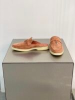 Loro Piana Babouche Charms Walk Loafers Sorbet Pink For Women - FAI1543 303J - Image 2