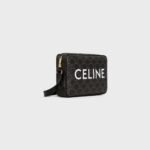 [True-to-ORIGINAL] Celine Medium Messenger Bag Black For Men 9.1in/23cm 194502CIM.38OG - Image 2