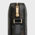 [True-to-ORIGINAL] Celine Medium Messenger Bag Black For Men 9.1in/23cm 194502CIM.38OG - Image 4