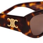 Celine Triomphe 15 Sunglasses In Acetate Dark Havana - 4S308CPLB.19DT - Image 2