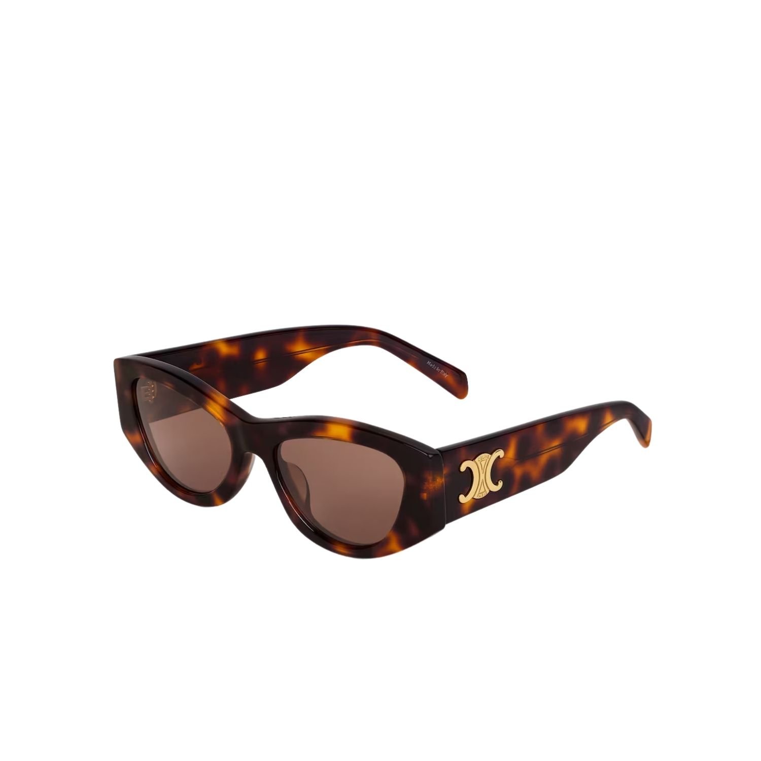 celine-triomphe-15-sunglasses-acetate-dark-havana.jpg Celine Triomphe 15 Sunglasses In Acetate Dark Havana - 4S308CPLB.19DT - Image 1