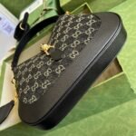 Gucci Jackie 1961 Small Shoulder Bag Black And Ivory 678843 UN3AG 1294 - Image 4