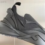 Fendi Flow Black Sneakers For Men 7E1504AHI8F0ABB - Image 3