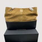 Chanel Shopping Small Tote Bag 14.2in/ 36cm Beige And Black Gold Hardware For Women AS5634-B20827-U1536 - Image 2