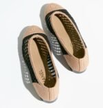 Chanel Raffia Ballet Flats Black/Beige For Women G46352-B19806-NAFBB - Image 2
