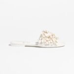 Chanel Blooming Charms Mules White For Women G46231-B19043-NAEYA - Image 2