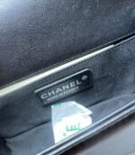 Chanel Boy Small Crossbody Bag 8.1in/ 20.5cm Black Silver Hardware For Women A67085-Y09953-94305 - Image 5