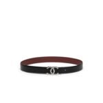 Chanel CC Buckle Belt Black/Burgundy A73462-Y10673-U0969