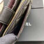 Chanel CC Lambskin Wallet Gold Hardware Black For Women 5.9 in / 15 cm - Image 8