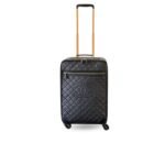 Chanel Classic CC Logo Suitcase Black For Women 20.4in/52cm