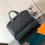 Chanel Classic Diamond-Quilted Suitcase Black For Women 19.3in/49cm - Image 3