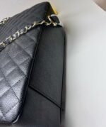 Chanel Classic Tote Bag Gold Toned Hardware Black - Image 4