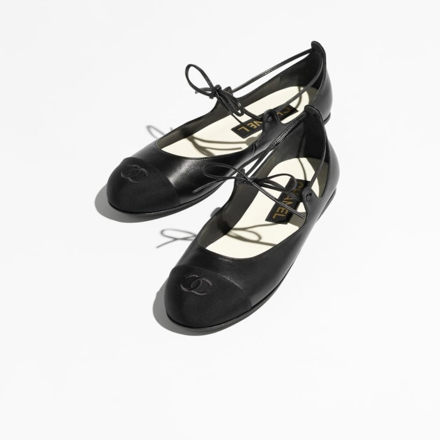 chanel-emblematic-codes-mary-janes-1.jpg Chanel Emblematic Codes Mary Janes Black For Women G46324-B19725-94305 - Image 1