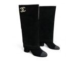 Chanel High Boots Black For Women G46678 B21596 94305