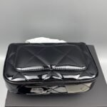 Chanel Flap Bag Mini Top Handle Bag 7.3in/ 18.5cm Black Gold Hardware For Women AS5805-B21985-94305 - Image 5