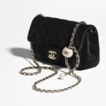Chanel Classic Flap Bag Black For Women 20cm/7.9in AS1787-B20826-94305 - Image 2