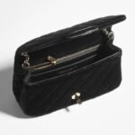 Chanel Classic Flap Bag Black For Women 20cm/7.9in AS1787-B20826-94305 - Image 3