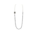 Chanel Pearl Long Necklace For Women ABF367-B19977-NAFTS - Image 4