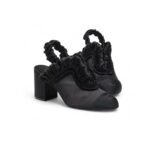 Chanel Slingbacks Black For Women G46828-B22235-94305