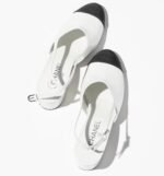 Chanel Slingbacks White/Black For Women G46279-B19546-NAEET - Image 3