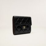 Chanel Small Classic Flap Wallet Black Bag For Women 10.5cm/4.1in AP0231 Y01295 C3906 - Image 2