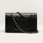 Chanel Classic Small Shoulder Bag 9.1in/ 23cm Black Gold Hardware For Women A01113-Y01864-C3906 - Image 2
