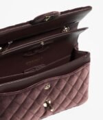 Chanel Classic Handbag Small 9.1in/ 23cm Dark Brown For women A01113-B20703-U1115 - Image 3