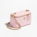Chanel Vanity With Chain Light Pink 6.7in/17cm For Women AP4446-B19412-NADOE - Image 3