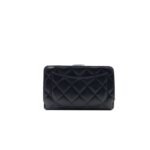 Chanel CC Lambskin Wallet Gold Hardware Black For Women 5.9 in / 15 cm - Image 3