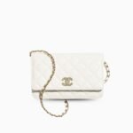 Chanel Wallet On Chain White 7.6in/19cm For Women AP4538-B19735-10601