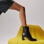 Christian Louboutin Booty Lock Low Boots Black For Women 70mm 1250114BK01 - Image 2