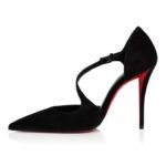 Christian Louboutin Miss Ziggyta Pumps Black For Women 100mm 3250637BK01 - Image 5