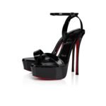 Christian Louboutin Queen Alta Pumps Black For Women 150mm 1230615B439