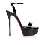 Christian Louboutin Queen Alta Pumps Black For Women 150mm 1230615B439 - Image 2