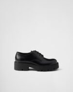 Prada Brushed Derby Black For Men - 2EG460_B4L_F0002_F_G000 - Image 3