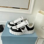 Prada Women's Gabardine Sneakers Black For Women LV - Image 7