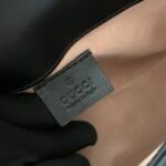 Gucci GG Marmont Mini Top Handle Bag Black 547260 DTDIT 1000 - Image 11