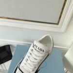 Prada Women's Gabardine Sneakers Black For Women LV - Image 8