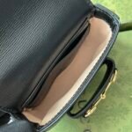 Gucci Horsebit 1955 Strap Wallet Black 699760 18YSG 1060 - Image 8