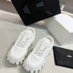 Prada Cloudbust Thunder Sneakers White For Women PRD ?1E819L_3KR2_F0009_F_050
