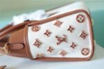 Louis Vuitton On My Side PM Tote Bag 9.8in/ 25cm Monogram Caramel Brown Gold Hardware For Women M59905 - Image 3