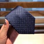 Louis Vuitton Monogram Classic Tie Marine LV Men Tie M70953 - Image 3