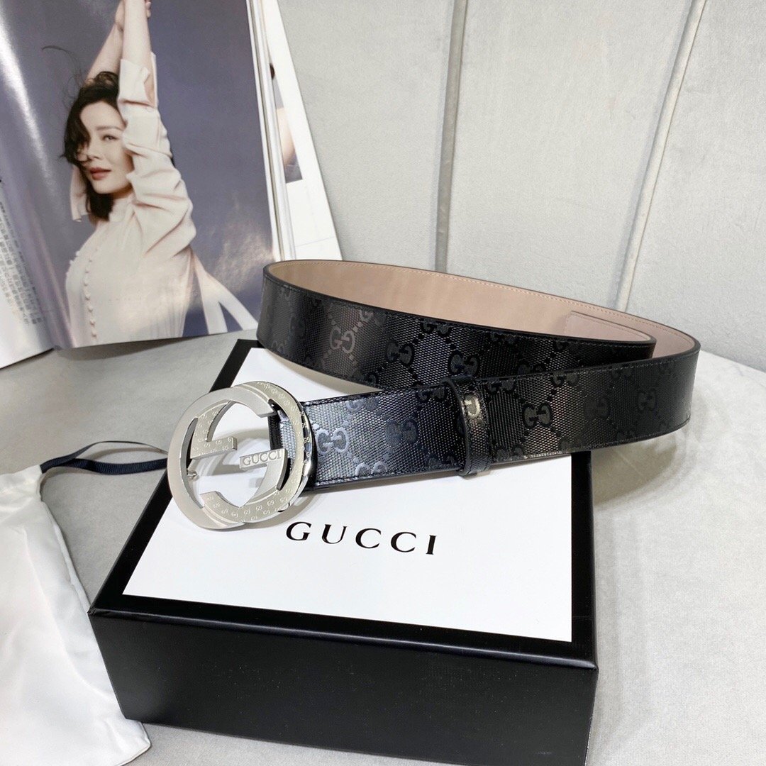 d52e08a0.jpeg Gucci Signature Belt Black - Image 1