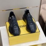 Fendi Flow Sneakers Black For Men - Image 3