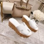 Hermes Eze 30 Sandal White For Women H221026Z 90380 - Image 3
