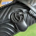 Gucci Marmont Matelasse Mini Bag Black - Image 5